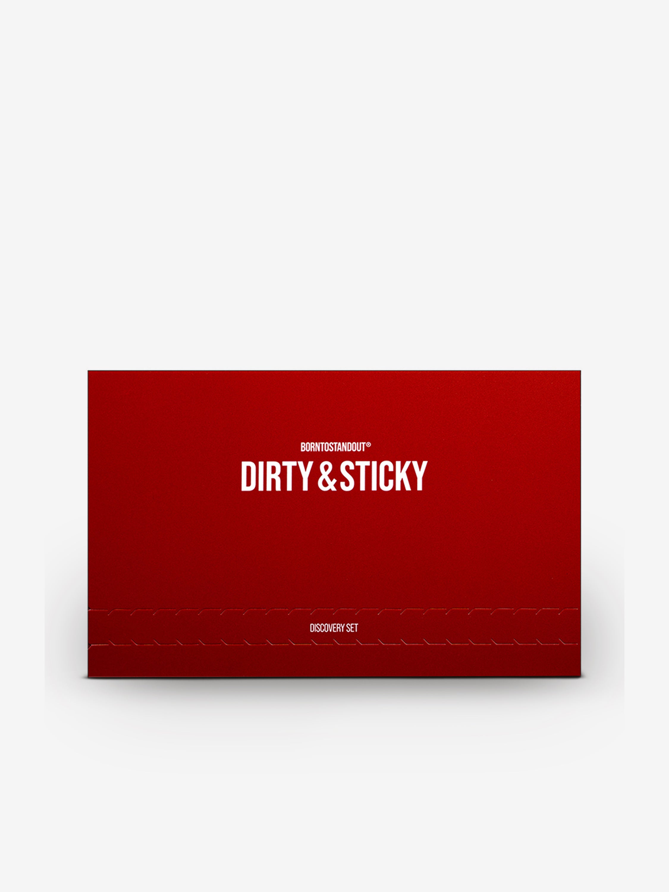 DIRTY & STICKY DISCOVERY SET by BORNTOSTANDOUT