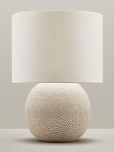 Round Pineapple Texture Lamp by Gilles Caffier