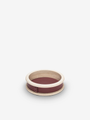 Ercolano Travertine Small Low Bowl by Giobagnaara