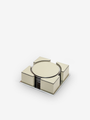 Trafalgar Coaster Holder with 6 Coasters by Giobagnara
