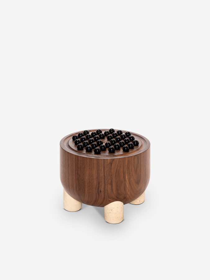 Mocambo Peg Solitaire Game Set by Giobagnara