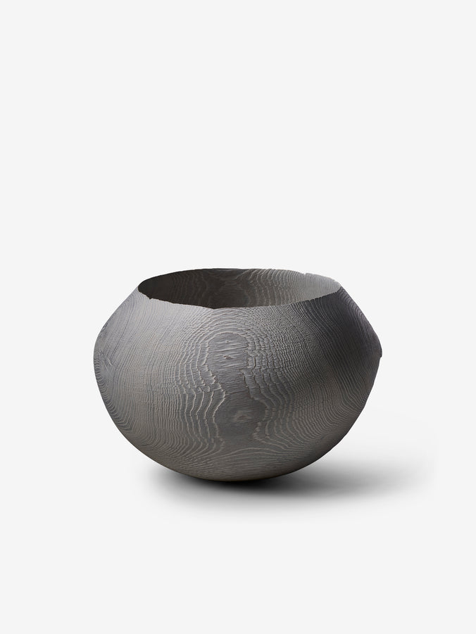 Oakwood White Limed Vessel WLO/123 by Friedmann Buehler