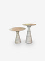 Angelo M/SR 55 Side Table In Travertine Silver in Honed Finish by Alinea - MONC XIII