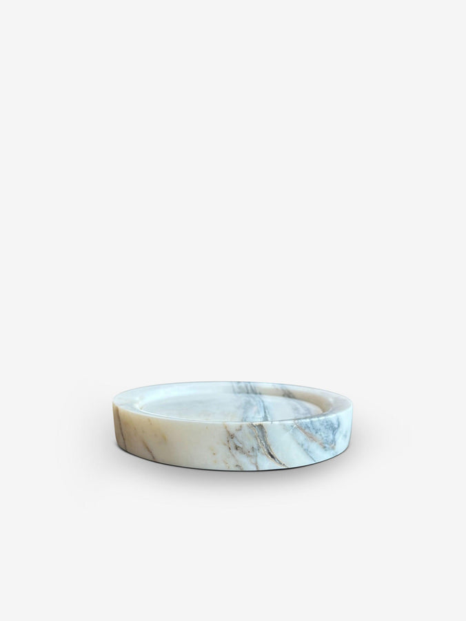 BOL Wide Tray In Calacatta Viola Marble