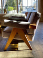 Pierre Jeanneret  053 Chair in Oak in Osaka Madreperla