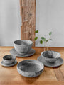 Ceramic Medium Shallow Bowl- Set Of 4 By KH Wurtz - MONC XIII