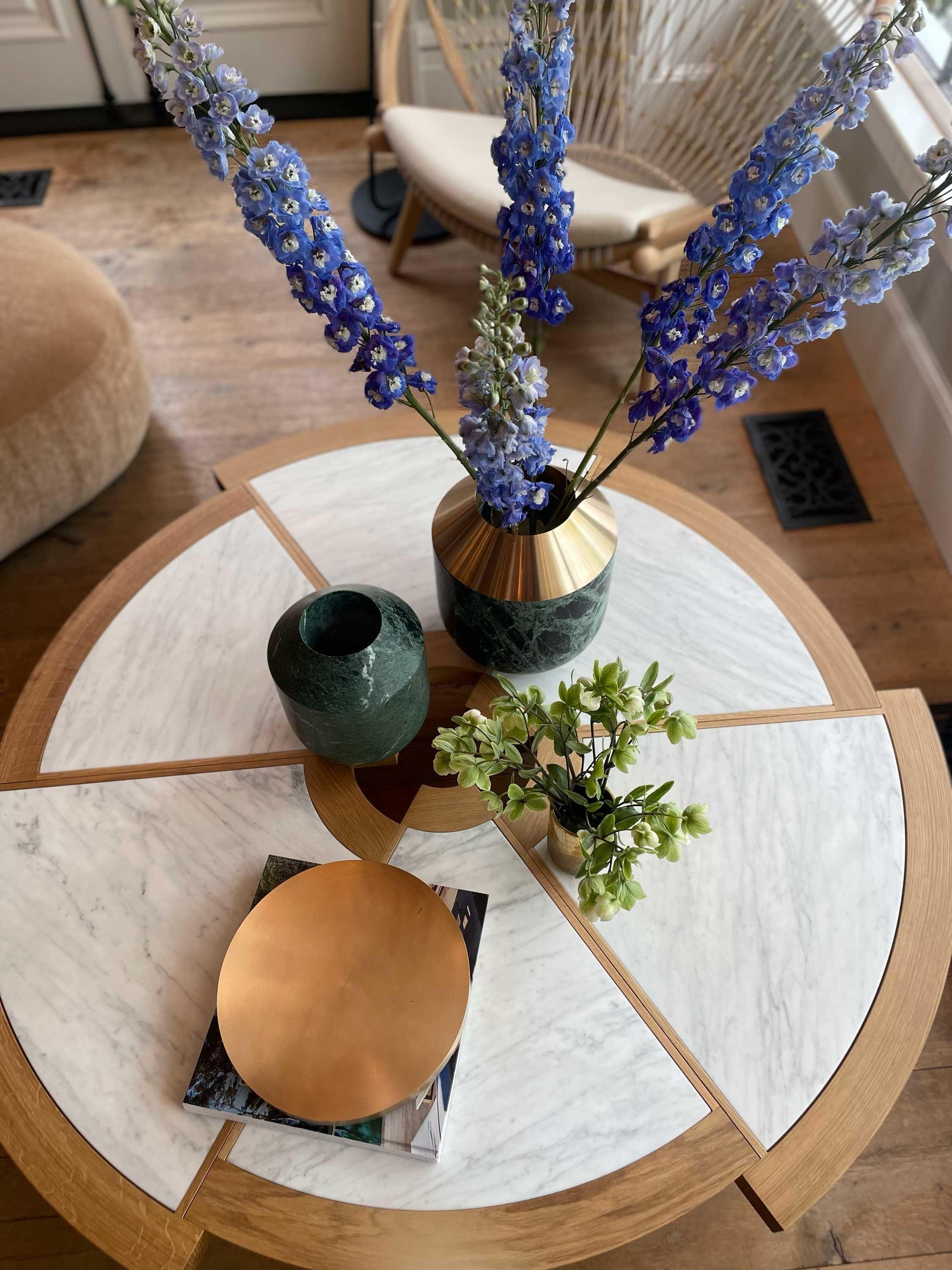 Cassina Rio Cassina 529 Charlotte Perriand Rio Table in Carrara Marble