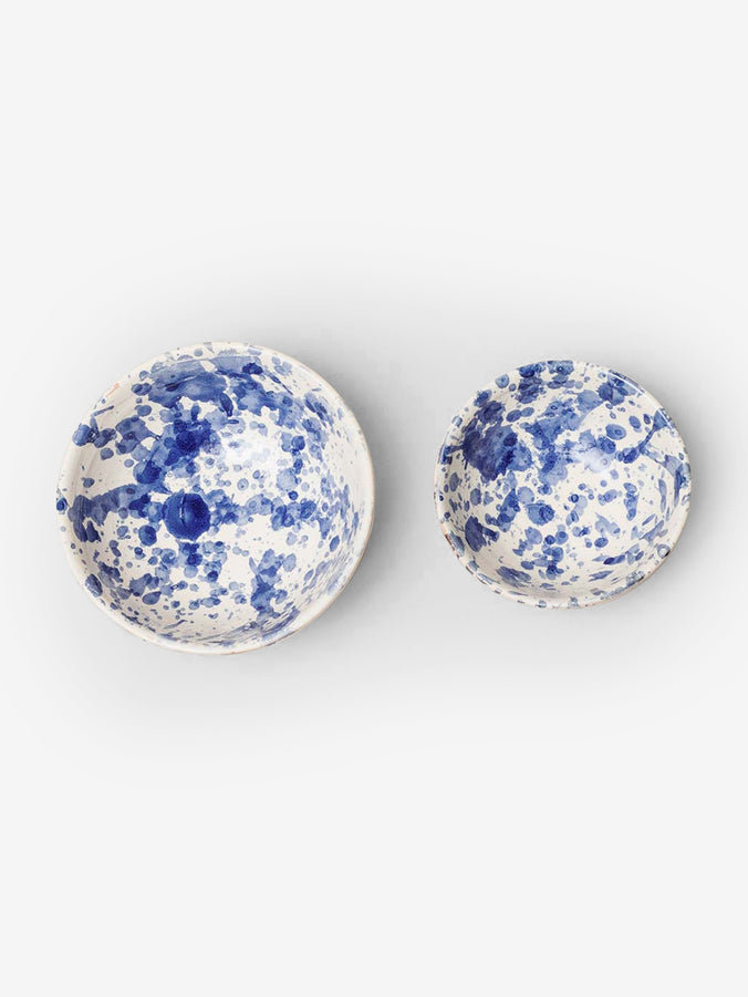 Il Buco Vita Montegranaro Splatterware Oil & Salt Dish Set