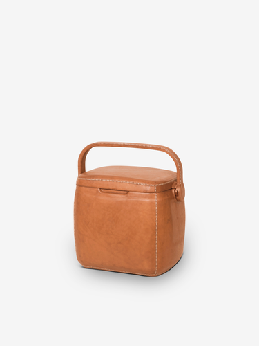 Leather 14L Coolbox by Sol y Luna