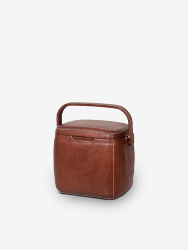 Leather 14L Coolbox by Sol y Luna