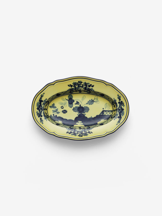 Oriente Italiano Pickle Dish in Citrino by Ginori 1735