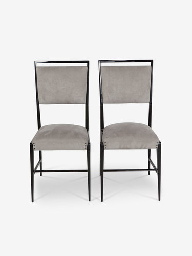 Pair of Occasional Chairs in the Style Of Gio Ponti
