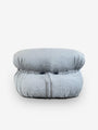 Pair of 944 Soriana Armchairs in Luxor Fucile by Cassina