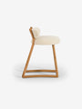 Pair Of Polus Bar Stool 005 in Opio Naturel by Pierre Augustin Rose