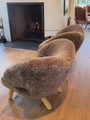 Finn Juhl Pelican Chair in Sahara Sheepskin by House of Finn Juhl