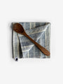 Pair Of Linen Tea Towel in Pale Navy by Amphitrite Studio