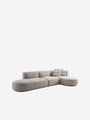 Cassina Patricia Uruquiola 553 Bowy Sofa Right Chaise by Cassina Furniture New Seating Default Title / Default / Default