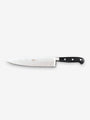 Berti 8" Chef's Knife with Wood Block by Berti Kitchen Accessories New Kitchen Knives Total Length: 13.5" Blade Length: 8" / Black Lucite / Steel