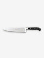 Berti 9" Chef's Knife with Wood Block by Berti Kitchen Accessories New Kitchen Knives Total Length: 14.2" Blade Length: 9" / Black Lucite / Steel