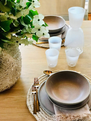 Nason Moretti Acqua Sfumato Bianco Caraffa Grande by Nason Moretti Tabletop New Glassware Default