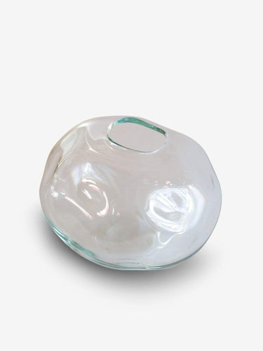 Arcade Murano Aria B Clear Glass Vase by Arcade Home Accessories New Glassware 13