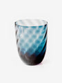 Nason Moretti Avio Blu Set of 6 Murano Water Glasses by Nason Moretti Tabletop New Glassware Default