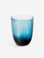 Nason Moretti Avio Blu Set of 6 Murano Water Glasses by Nason Moretti Tabletop New Glassware Default