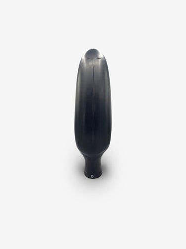 Arcade Murano Black Mouth Blown Glass Dolmen A Vase by Avec Arcade Home Accessories New Vessels 6.3