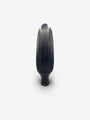 Arcade Murano Black Mouth Blown Glass Dolmen A Vase by Avec Arcade Home Accessories New Vessels 6.3" W x 23.5" H / Black / Glass
