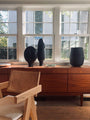 Arcade Murano Black Mouth Blown Glass Dolmen B Vase by Avec Arcade Home Accessories New Vessels 11" W x 16.5" H / Black / Glass