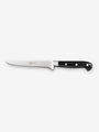Berti Boning Knife with Wood Block by Berti Kitchen Accessories New Kitchen Knives Total Length: 12" Blade Length: 6.5" / Black Lucite / Steel
