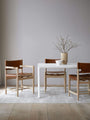 Fredericia Borge Mogensen Spanish Dining Chair in Soaped Oak Furniture New Seating Default