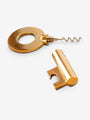 Carl Aubock Brass Key Corkscrew by Carl Aubock Home Accessories New Misc. 5.75" L x 2.75" W / Brass / Brass