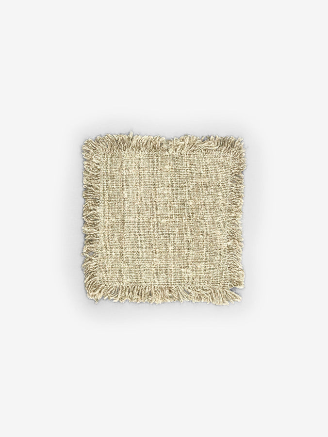 Burlap Drink Napkin by Axlings