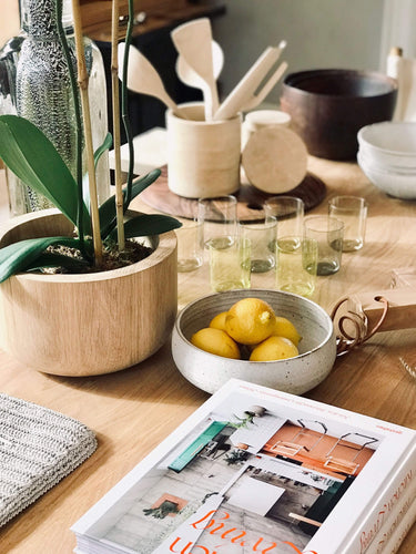 Michael Verheyden Busk Bowl in Oak by Michael Verheyden Home Accessories New Vessels 10” D x 6.25” H / Natural / Wood