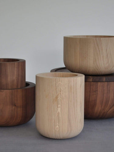 Michael Verheyden Busk Bowl in Oak by Michael Verheyden Home Accessories New Vessels Bowl / Natural / Michael Verheyden