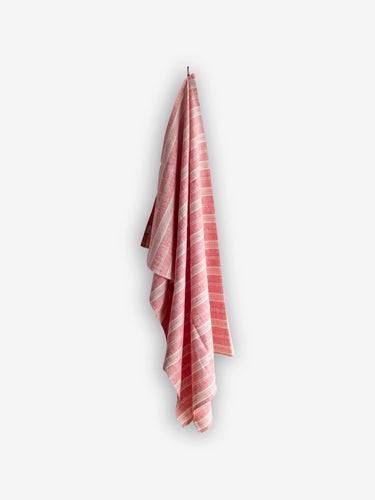 MONC XIII Capri Large Towel by MONC XIII Textiles New Towels and Bath Sheets Red / 39