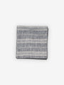 MONC XIII Capri Large Towel by MONC XIII Textiles New Towels and Bath Sheets Black & Natural / 39" x 57"
