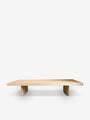 Cassina Charlotte Perriand 514 Refolo Bench in Natural Oak by Cassina Furniture New Seating 55.5" L x 30" W x 10.5" H / Oak / Wood