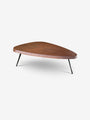 Cassina Charlotte Perriand 527 Mexique Low Table by Cassina Furniture New Seating 46.5" W x 31.5" L x 15" H / Walnut / Wood