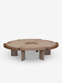 Cassina Charlotte Perriand 529 Rio Table in Viennese Straw by Cassina Furniture New Tables 55" D x 13" H / Natural / Wood