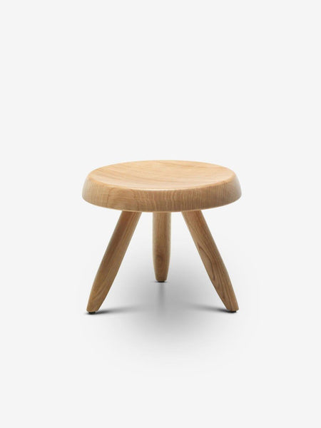 Cassina Charlotte Perriand Tabouret Berger Stool in Oak