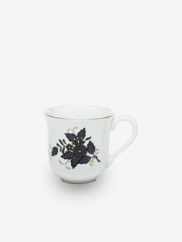 Herend Chinese Bouquet 10oz. Mug by Herend Tabletop New Dinnerware Black 5992630796192