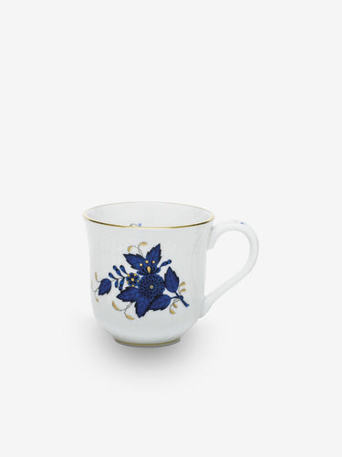 Herend Chinese Bouquet 10oz. Mug by Herend Tabletop New Dinnerware Black Sapphire 5992632882824