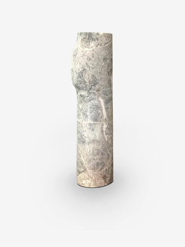 Collection Particuliere Christophe Delcourt Large BOS Vase by Collection Particuliere Home Accessories New Vessels 8” Diameter x 27” H / Fior di Pesco / Marble