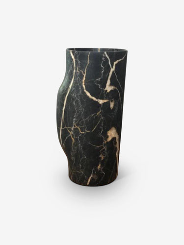 Collection Particuliere Christophe Delcourt Small BOS Vase by Collection Particuliere Home Accessories New Vessels 8” Diam. x 14.5” H / Saint Laurent Marble / Marble