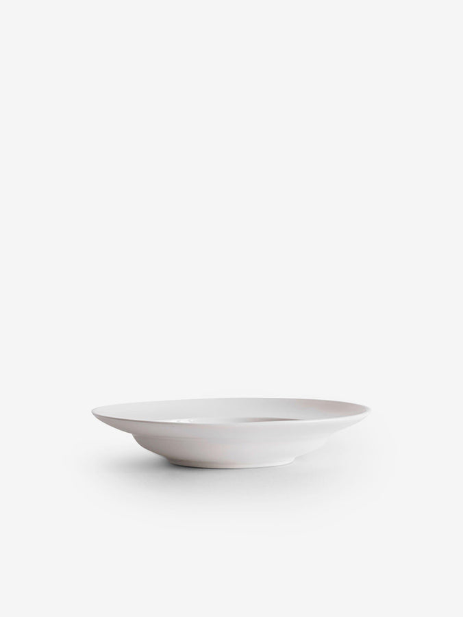 Classical Porcelain Shallow Bowl by John Julian