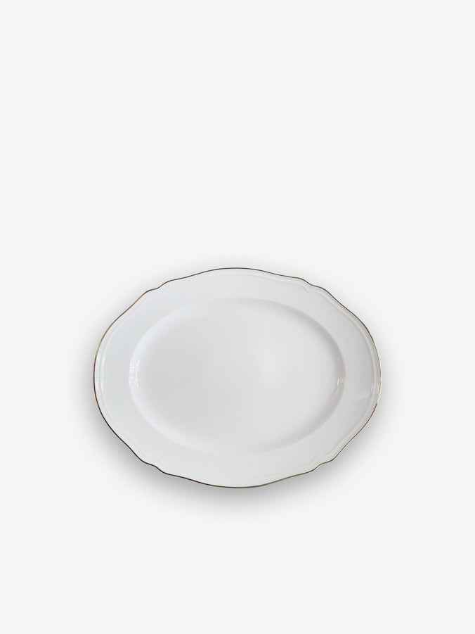 Corona Oval Platter by Ginori 1735