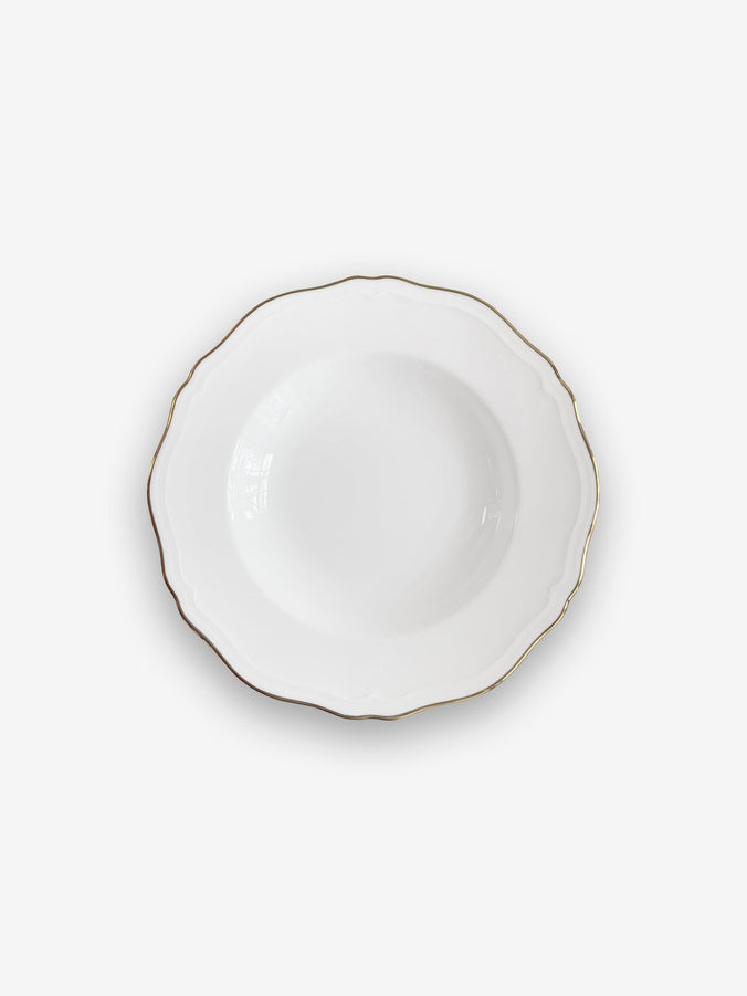 Corona Soup Plate by Ginori 1735