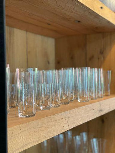 Deborah Ehrlich Crystal Slightly Different Glass 3 by Deborah Ehrlich Tabletop New Glassware Glass / Crystal White / Glass